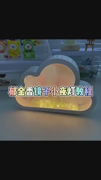 DIY Infinite Tulip Flower Cloud Lamp